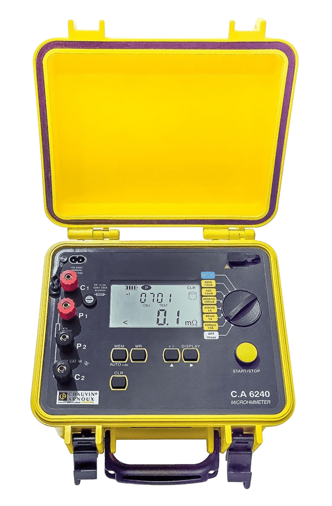 10A Micro-Ohmmeter