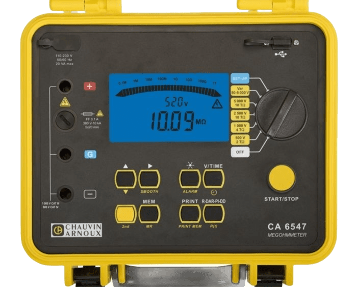 Advanced 5kV Insulation Testers